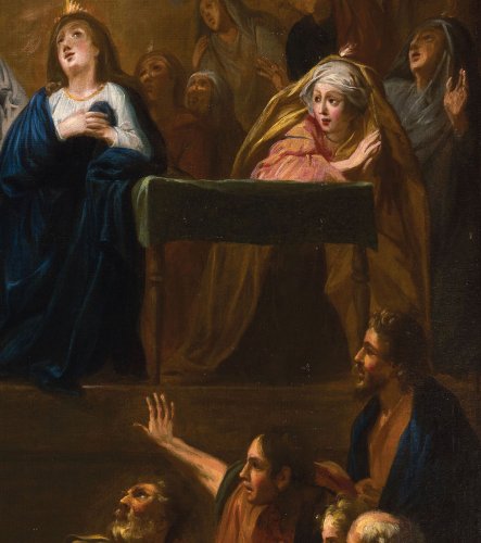 The Descent of the Holy Spirit - French school of the 17th century - 